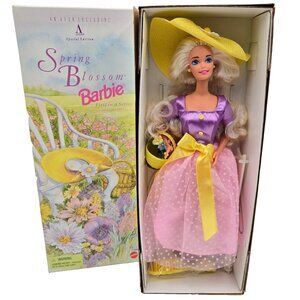 1995 Spring Blossom Barbie Avon Doll Mattel New Open Box NRFB Read